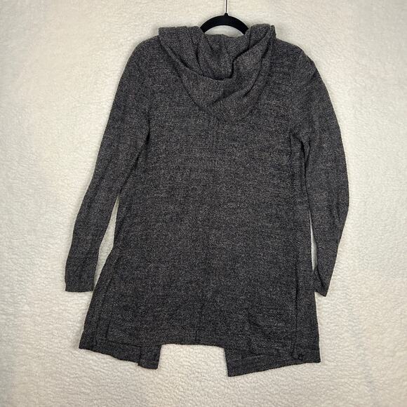 Barefoot Dreams Size S CozyChic Lite Resort Cardi Hooded Cardigan Sweater Relax - Picture 4 of 9